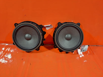 ✅TESLA MODEL 3 LONG RANGE 2020 FRONT DOOR SPEAKERS PAIR 1079744-00-E Warranty - Image 1