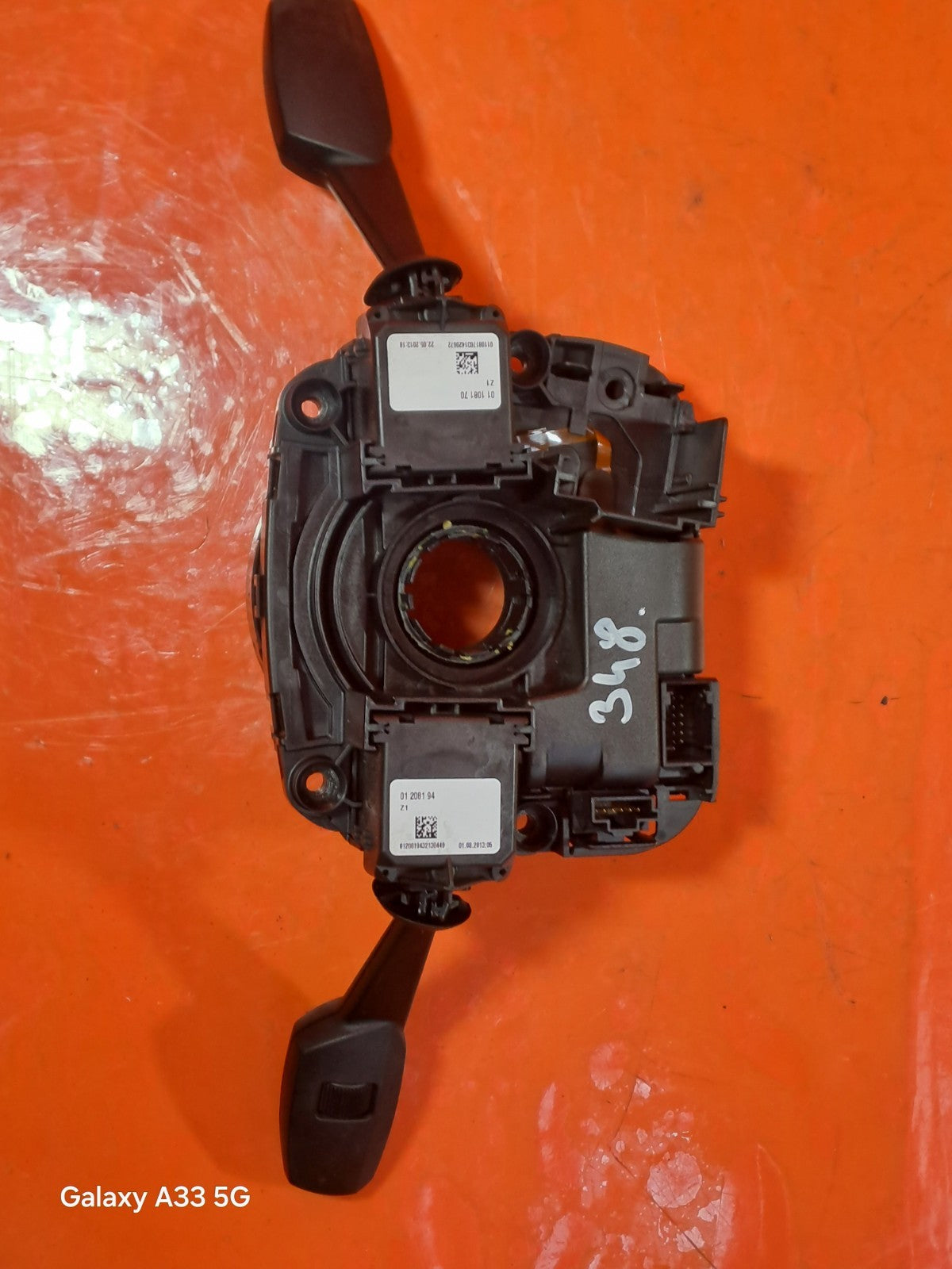 ✅2013 BMW 1 SERIES E88 WIPER INDICATOR STALK SQUIB 9123032 + WARRANTY A348 - Image 2