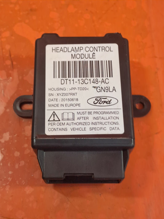 ✅FORD TRANSIT CONNECT 1.6 DIESEL 2015 HEADLIGHT CONTROL MODULE DT1113C148AC A355 - Image 2