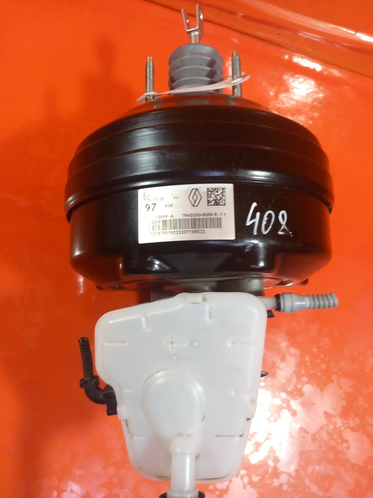 2025 Renault Kangoo MK3 Brake Servo Master Cylinder 472101284R Warranty A408 - Image 2