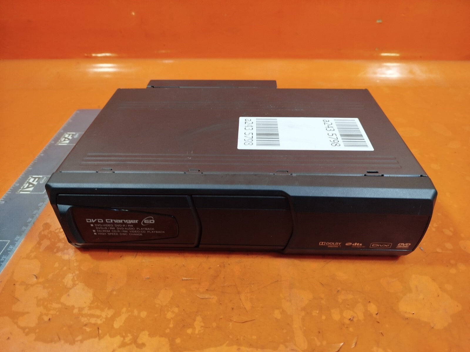 ✅LAND ROVER RANGE ROVER L322 4.4 DIESEL 2011 CD DVD PLAYER CHANGER MODULE A243 - Image 2