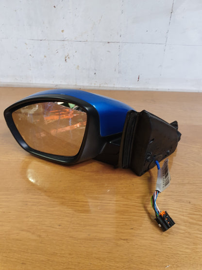✅2020 PEUGEOT 208 ALLURE EV FRONT LEFT WING MIRROR BLUE + WARRANTY A197 - Image 9
