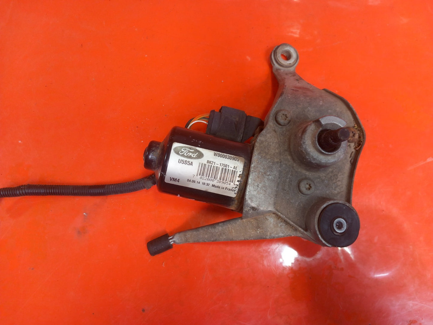 ✅2014 Ford Transit Custom Wiper Motor Front Left BK21-17501-AE + Warranty A384 - Image 8