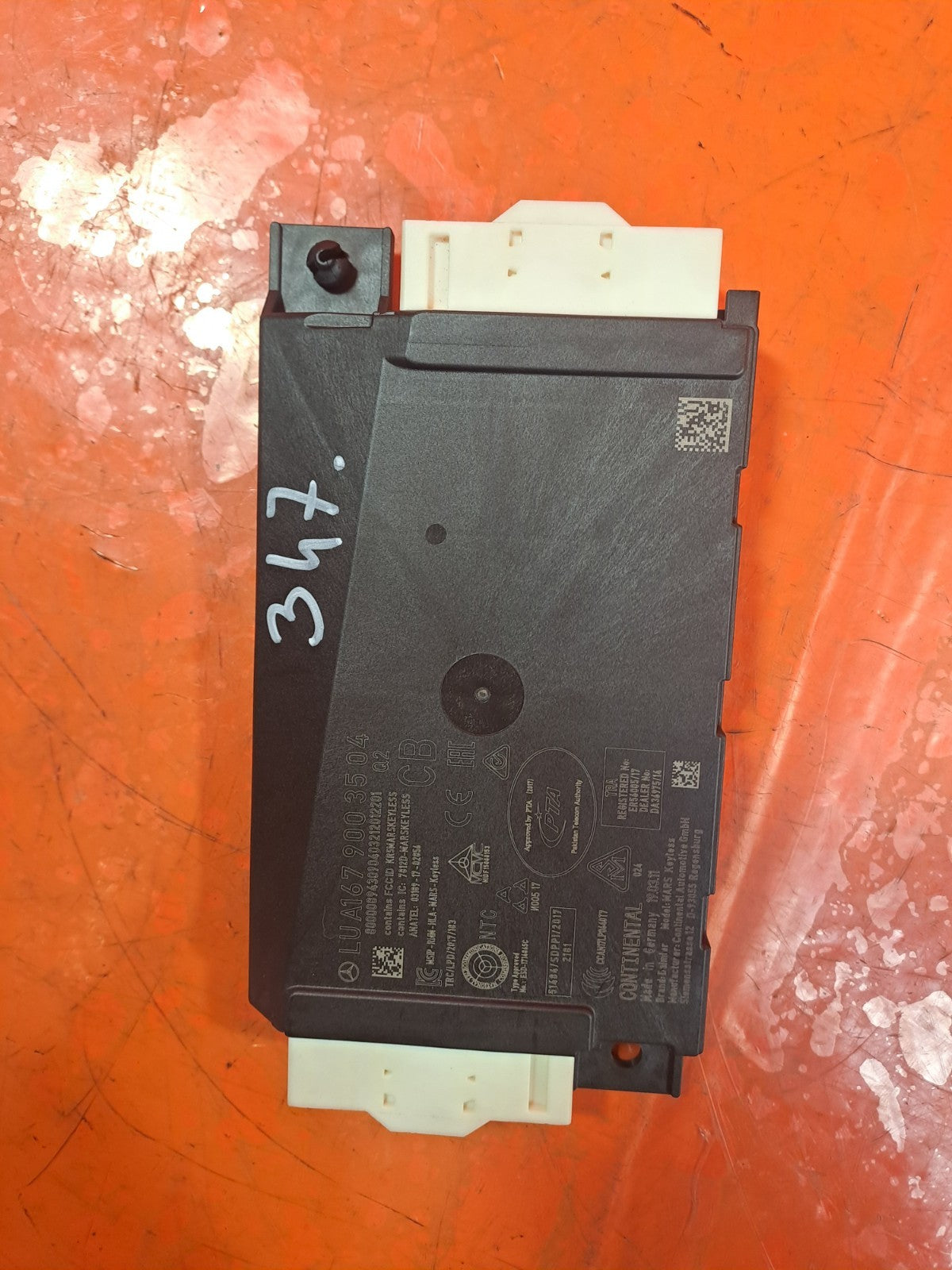 ✅2019 MERCEDES A CLASS W177 KEYLESS CONTROL MODULE ECU A1679003504 WARRANTY A347 - Image 2