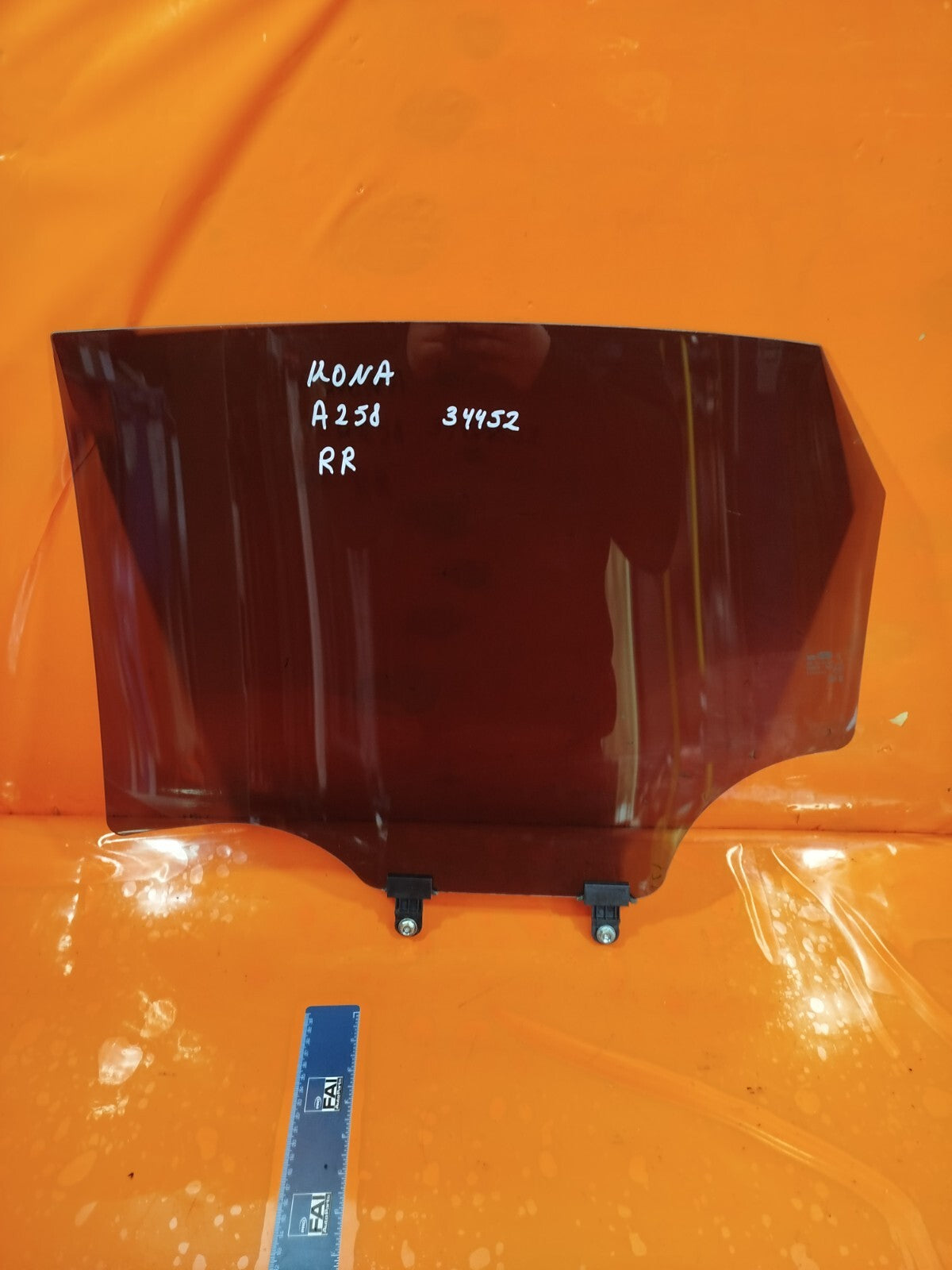 ✅2019 HYUNDAI KONA 1.0P REAR RIGHT DOOR GLASS WINDOW 43R-016943 + WARRANTY A258 - Image 1