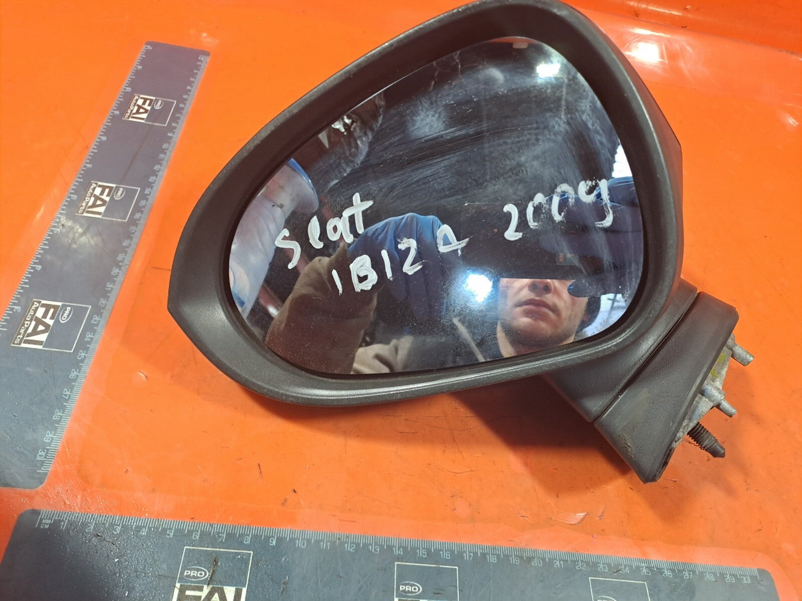 ✅2009 SEAT IBIZA FRONT LEFT WING MIRROR + WARRANTY xAA - Image 2