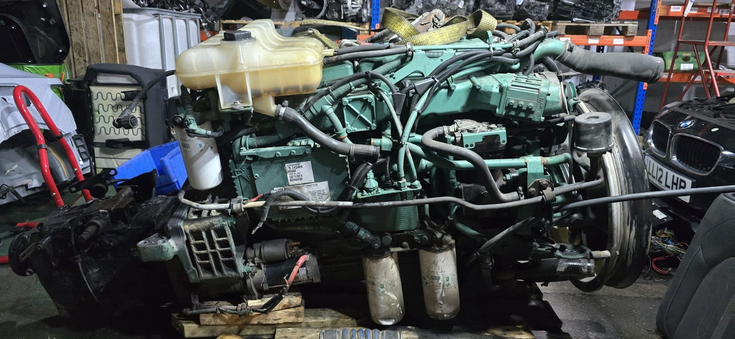 ✅2003 VOLVO FL 5.5 DIESEL ENGINE D6B220 EC99 D6B*192560*A + WARRANTY A324 - Image 11