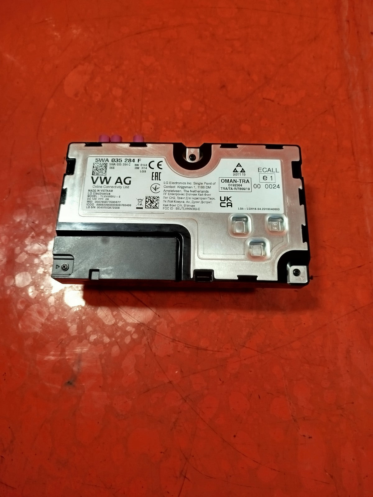 ✅2024 FORD TOURNEO CONNECT ONLINE SERVICE CONTROL MODULE 5WA035284F A366 - Image 1