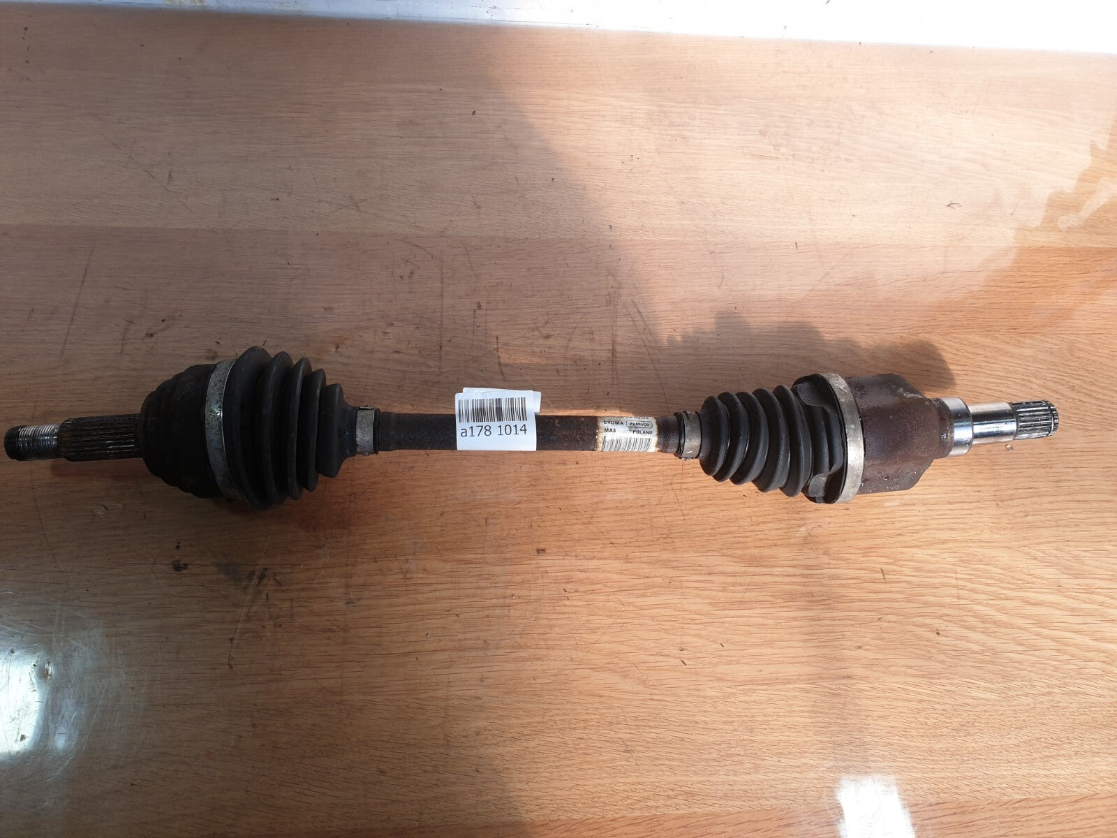 ✅2018 FORD FIESTA MK8 1.0 PETROL FRONT LEFT MANUAL DRIVESHAFT H1B5-3B437-FC A178 - Image 2