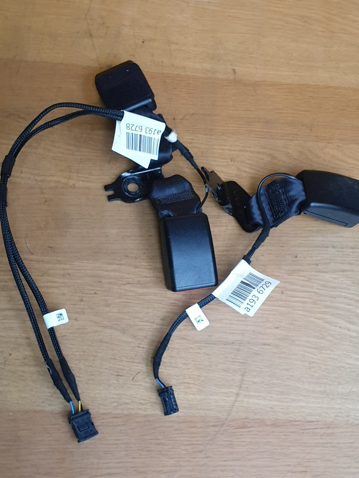 PEUGEOT 2008 MK2 GT EV ELECTRIC 2020 REAR SEAT BELT BUCKLE SET Warranty A193 - Image 2