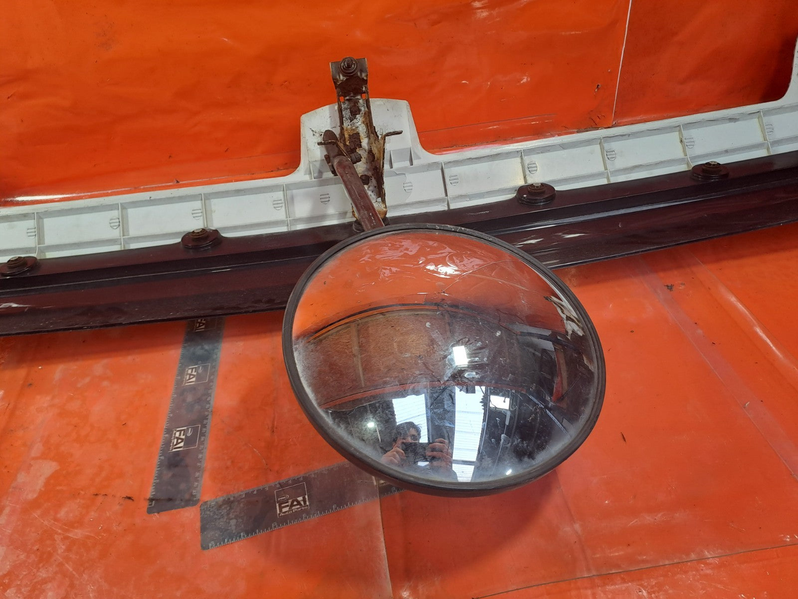 ✅2003 VOLVO FL 5.5D ROOF WIND SPOILER WITH KERB MIRROR 20361425 + WARRANTY A324 - Image 12