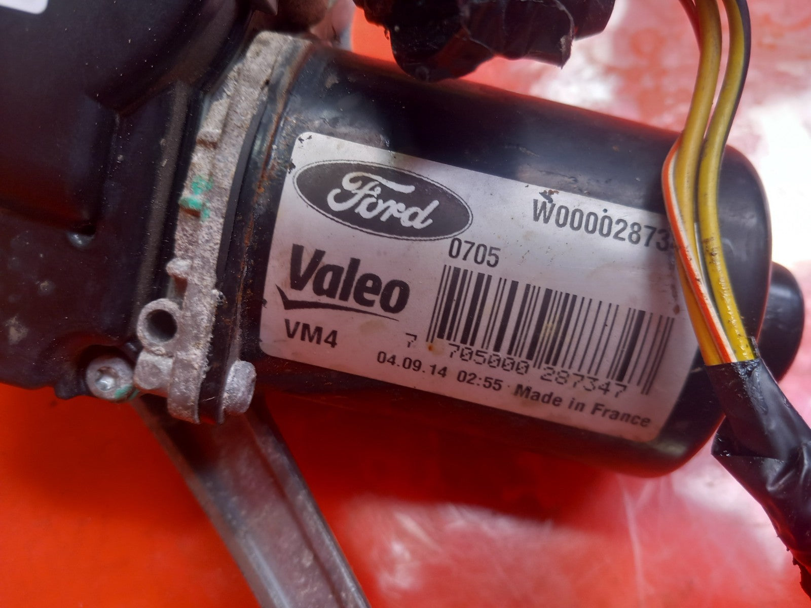 ✅2014 Ford Transit Custom Wiper Motor Front Left BK21-17501-AE + Warranty A384 - Image 7
