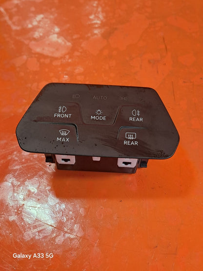 ✅2023 CUPRA FORMENTOR HEADLIGHT FOG LIGHT CONTROL SWITCH PANEL 5H0941193AG A336 - Image 1