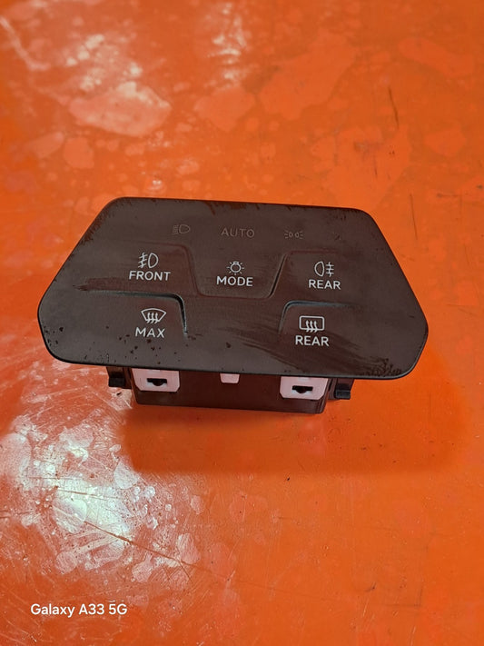 ✅2023 CUPRA FORMENTOR HEADLIGHT FOG LIGHT CONTROL SWITCH PANEL 5H0941193AG A336 - Image 1