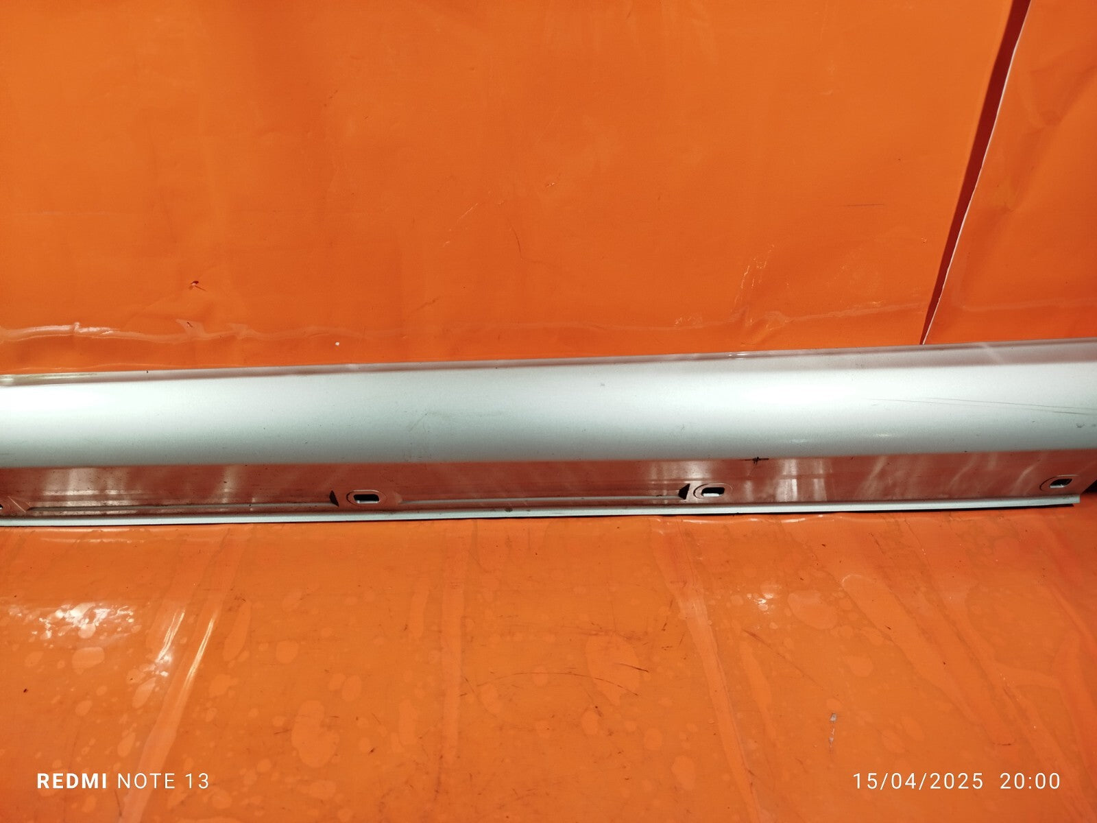 ✅Mercedes B Class W246 2012 Left Side Skirt Silver 761 A2466900240 + Warranty - Image 9