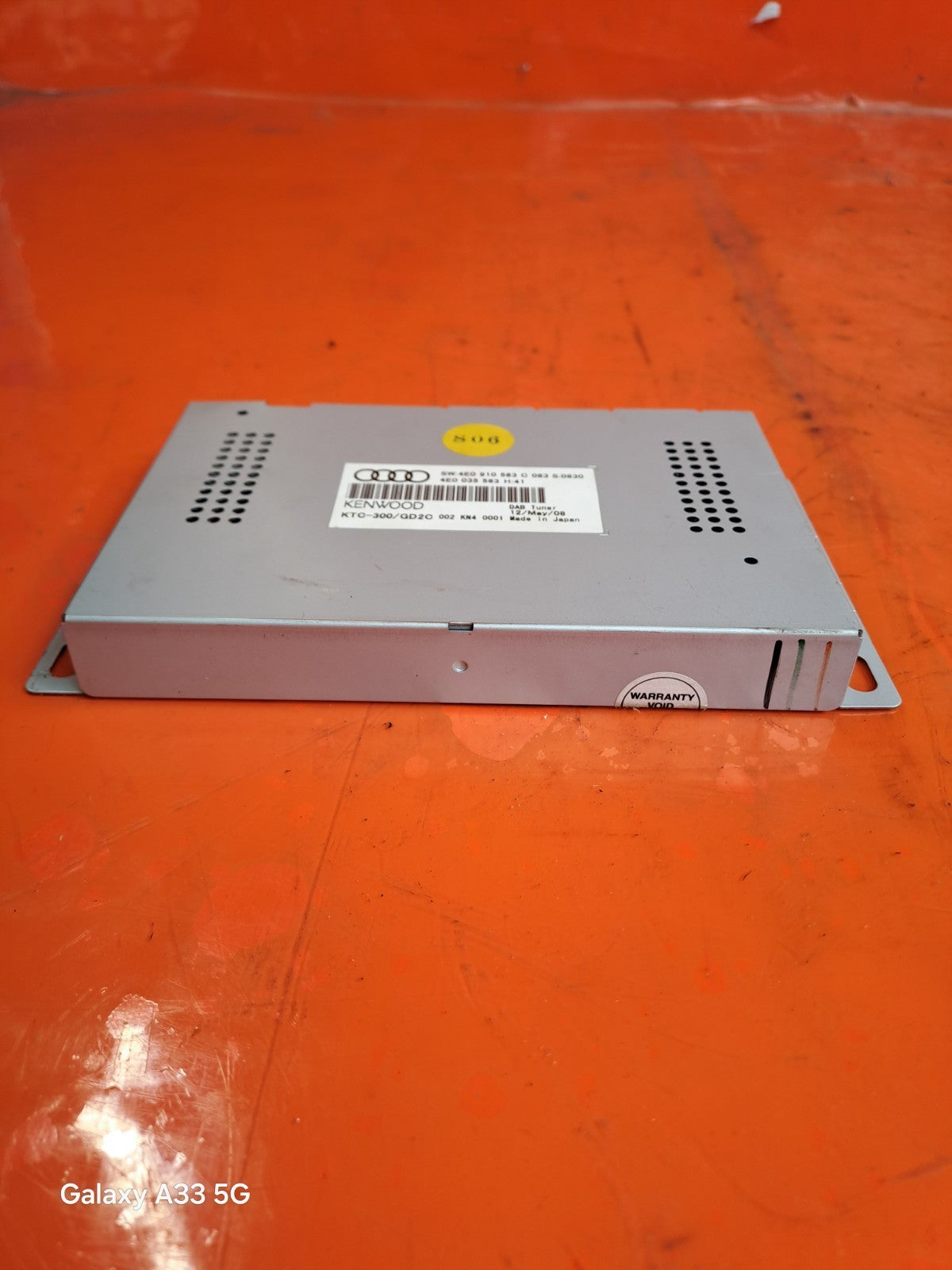 ✅2009 AUDI Q7 4L S LINE DAB TUNER CONTROL UNIT MODULE 4E0910563C + WARRANTY A300 - Image 2