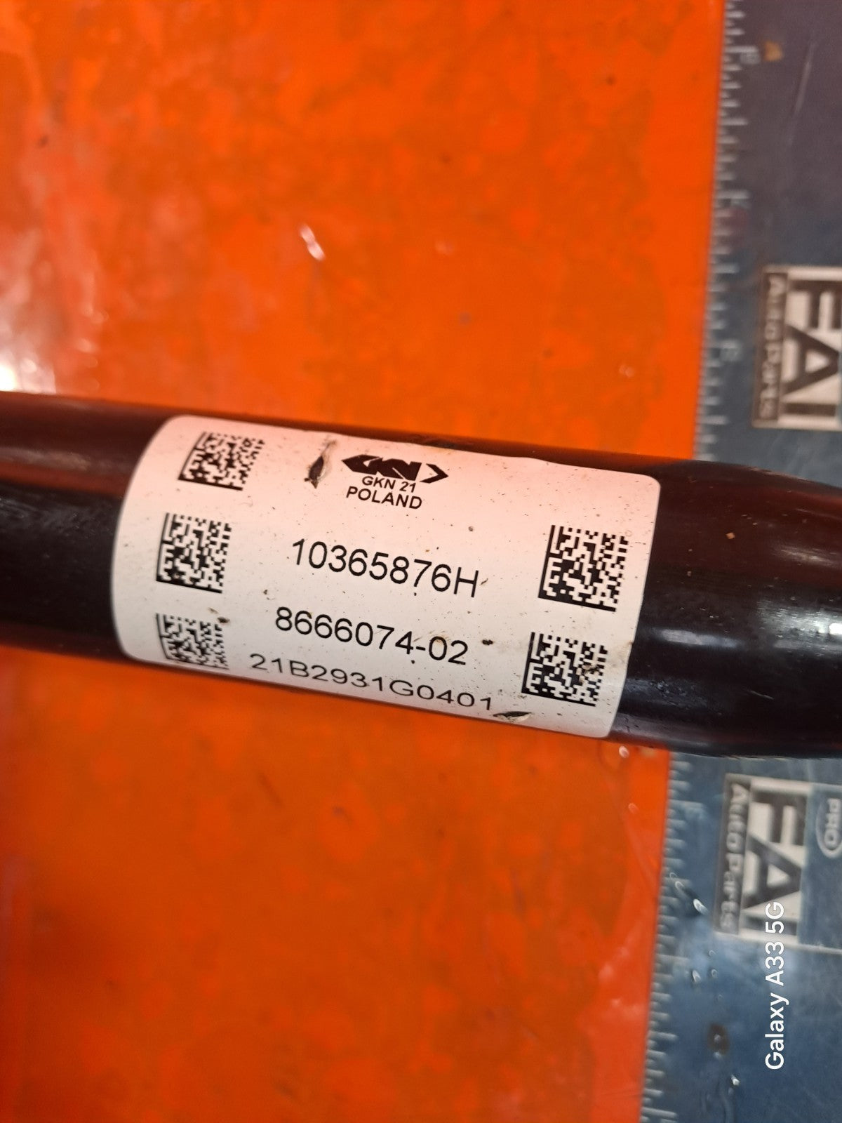 ✅BMW 330E G21 2.0 PETROL 2022 REAR RIGHT AUTO DRIVESHAFT 8666074 Warranty A305 - Image 9