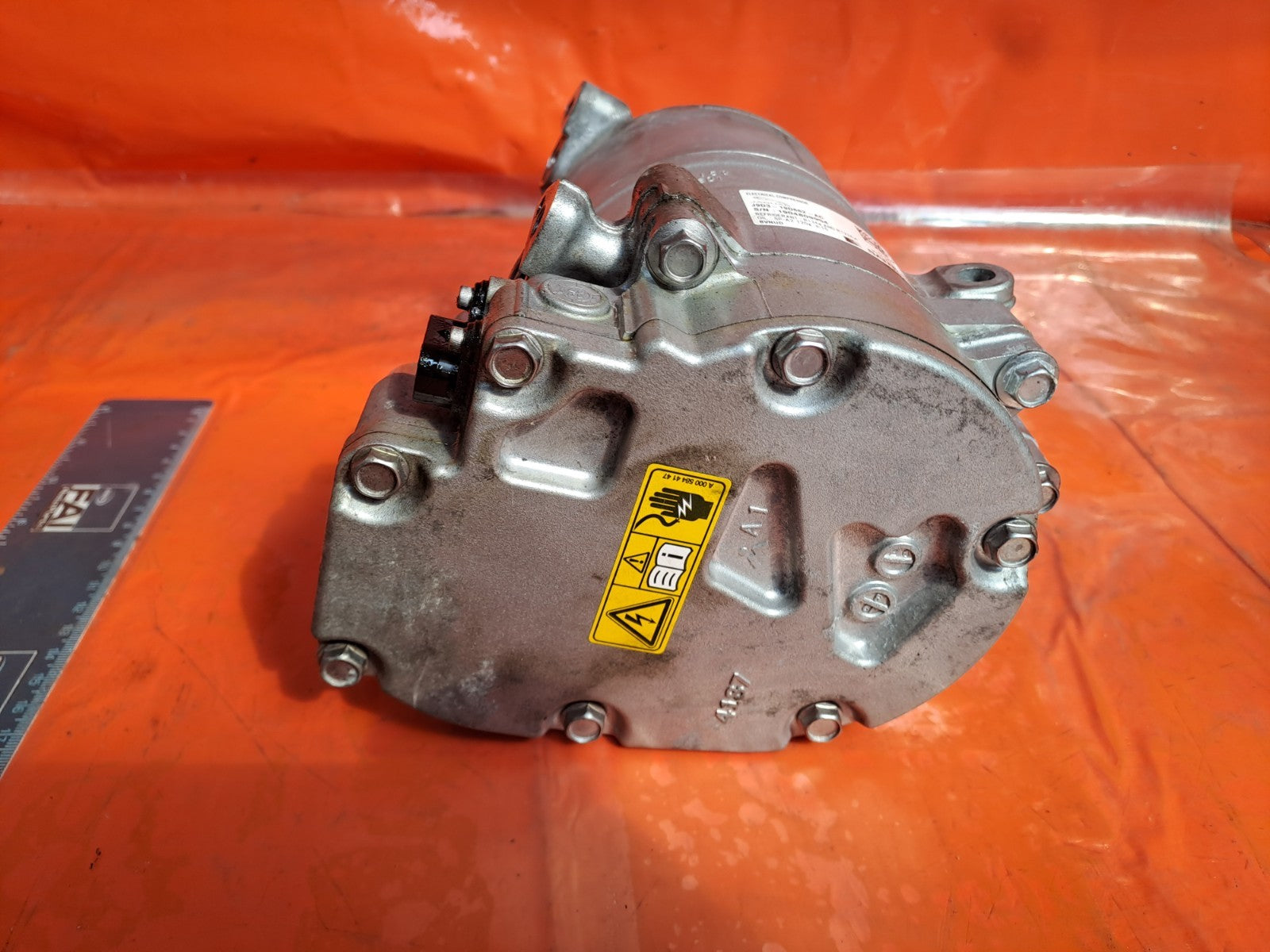 ✅2020 Jaguar I-Pace X590 A/C Air Conditioning Compressor J9D3-19D662-AC A375 - Image 7