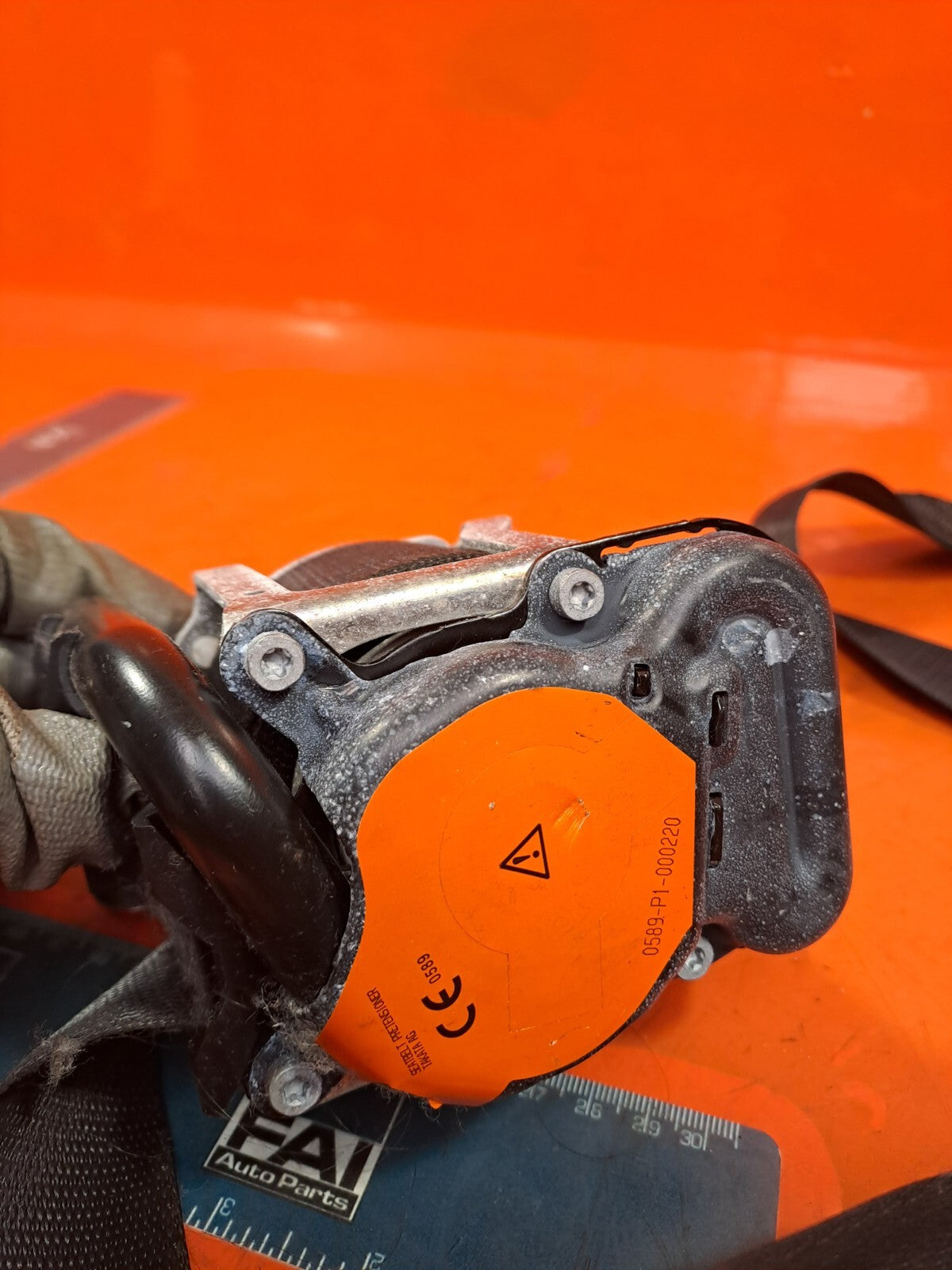 ✅MERCEDES W176 A180 1.6 PETROL 2012 FRONT RIGHT SEAT BELT 307494599228-AG A213 - Image 6