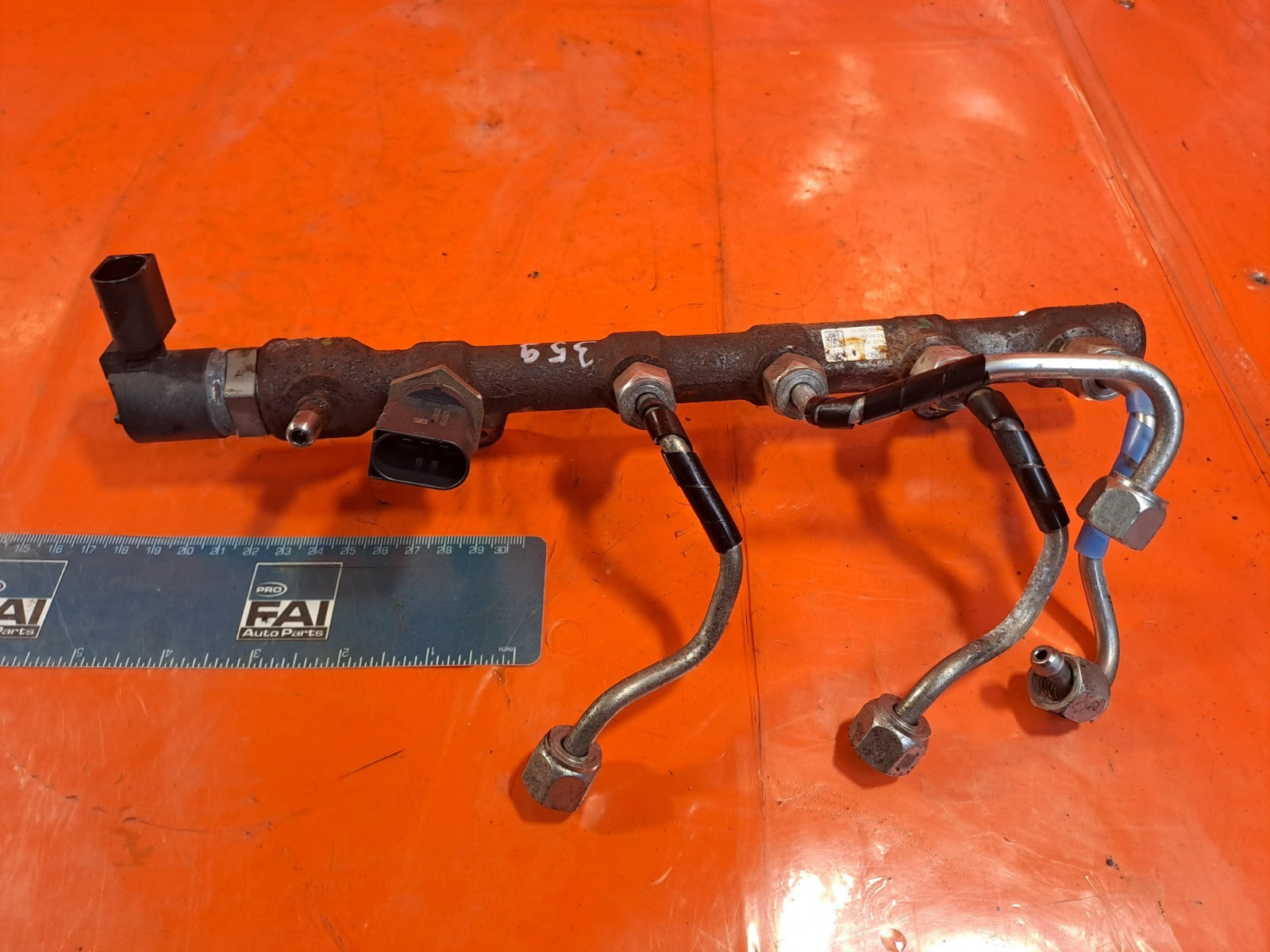 ✅Ford Tourneo Custom 2.0 Diesel 2017 YMFS Fuel Injector Rail CK2Q9D280AA A359 - Image 7