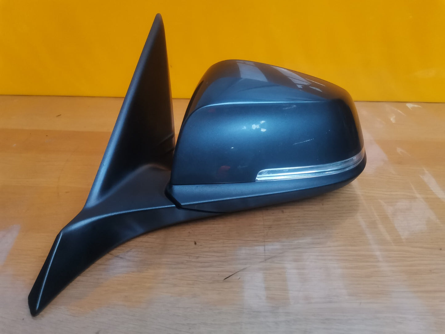 ✅2013 BMW 1 SERIES F20 2.0D LEFT PASSENGER SIDE WING MIRROR GREY B39 + WARRANTY - Image 1