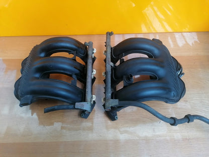 ✅PORSCHE BOXSTER 987 2005 INTAKE MANIFOLD LEFT RIGHT WITH FUEL INJECTOR RAILS - Image 5