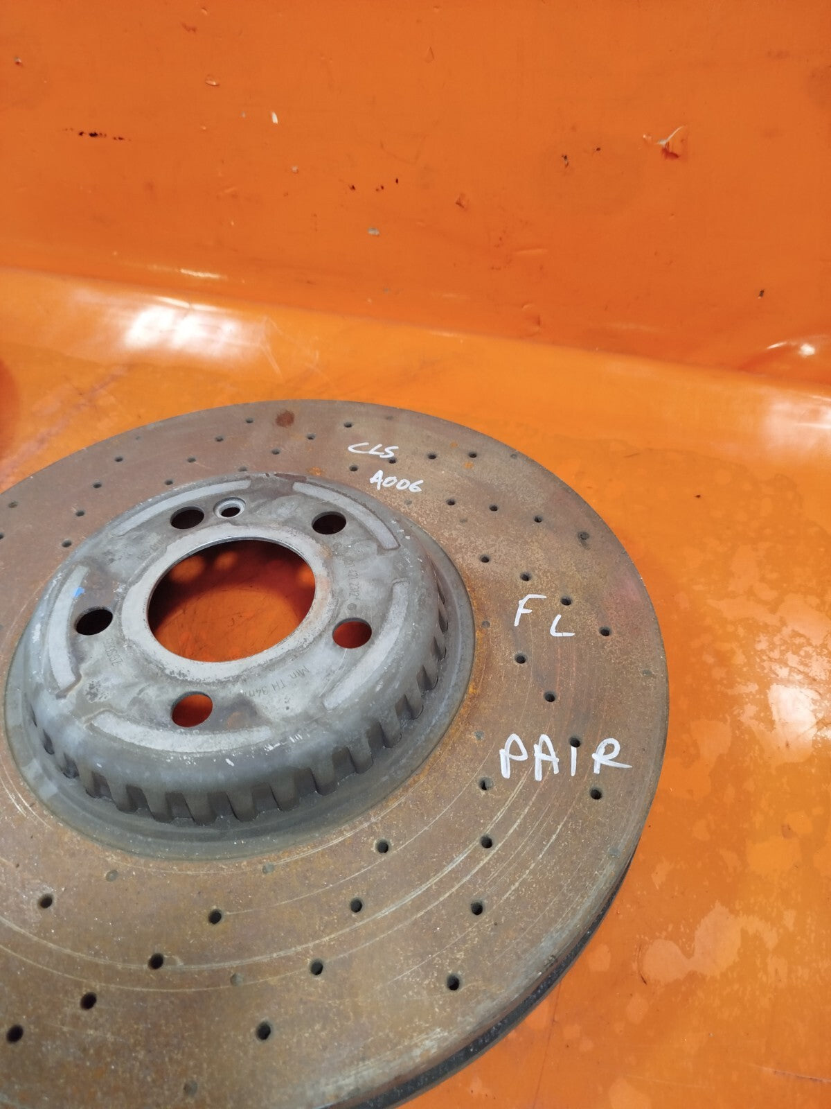 ✅2019 MERCEDES CLS 450 W257 3.0P FRONT BRAKE DISC PAIR + WARRANTY A006 - Image 12