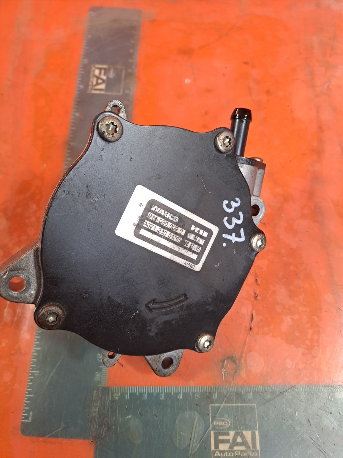 ✅SSANGYONG KORANDO 2.2 DIESEL 2015 D22DTF BRAKE VACUUM PUMP A6712300165 Warranty - Image 4