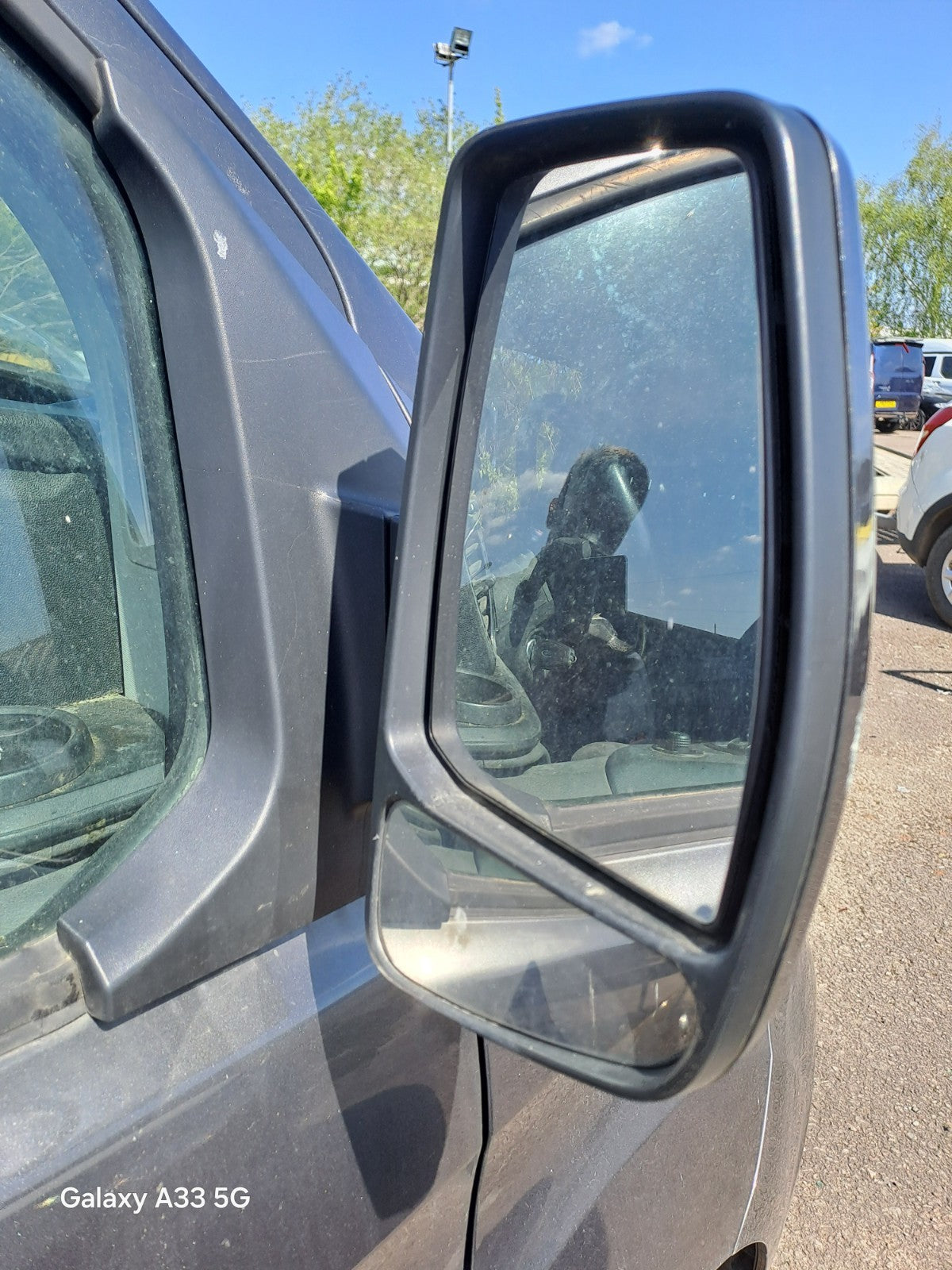 ✅2019 Ford Transit Custom Front Right Wing Mirror Grey + Warranty A383 - Image 5