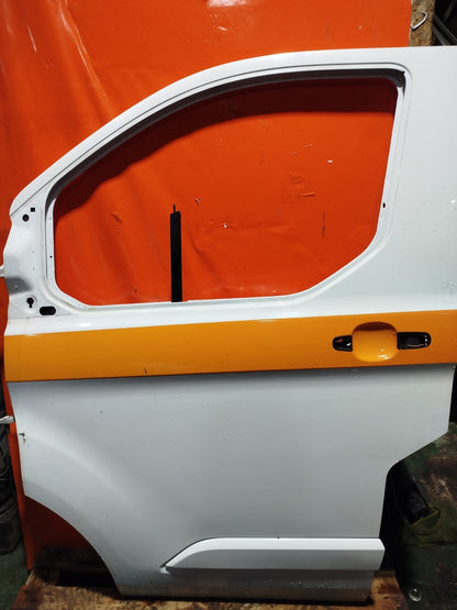 ✅FORD TRANSIT CUSTOM 2.0 DIESEL 2023 FRONT LEFT DOOR BARE WHITE Warranty A342 - Image 1