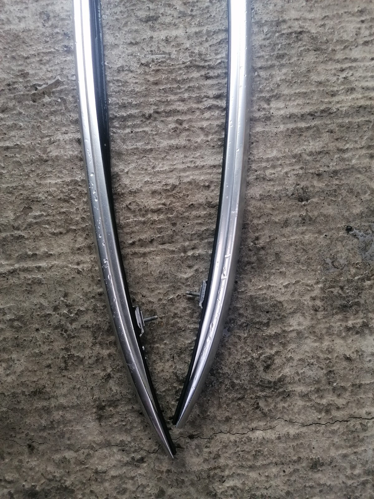 ✅2015 MERCEDES C CLASS W205 AMG 2.0P ROOF RAILS PAIR A2058900593 A2058900693 - Image 4