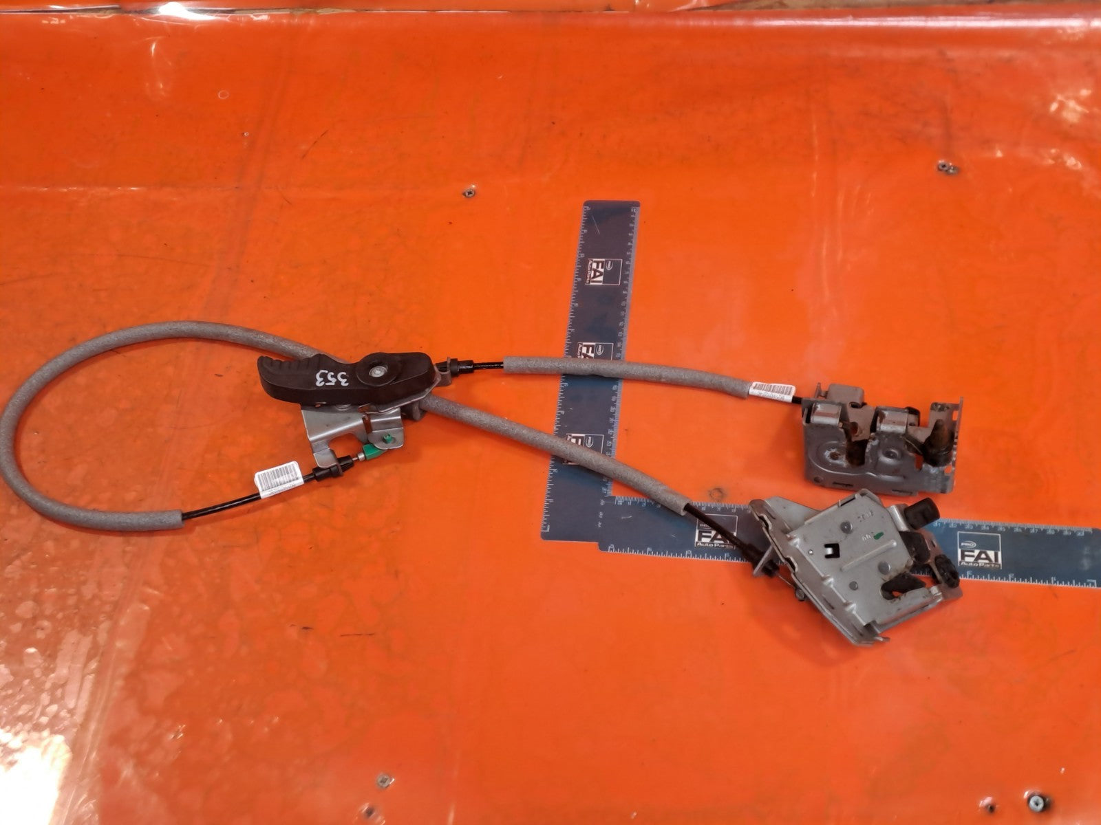 ✅FORD TRANSIT CUSTOM 2.0 DIESEL 2022 REAR LEFT DOOR LOCK BK21V43287AG A353 - Image 3