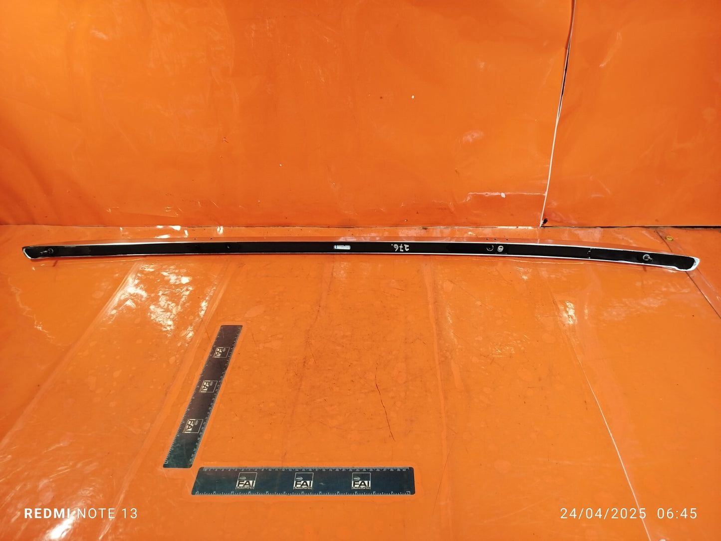 ✅2012 AUDI Q5 8R S LINE 2.0P LEFT SIDE ROOF RAIL 8R0860021J + WARRANTY A276 - Image 9