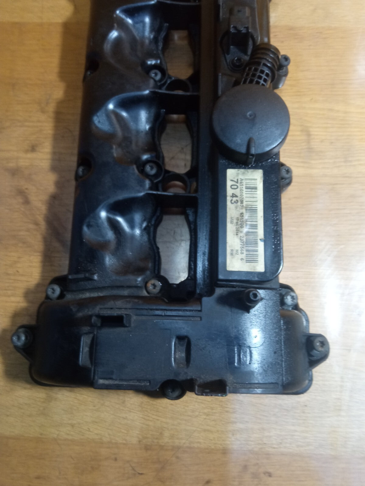 ✅MERCEDES W212 E300 2.1 DIESEL 2014 ENGINE ROCKER COVER HYBRID A6510107043 A115 - Image 4