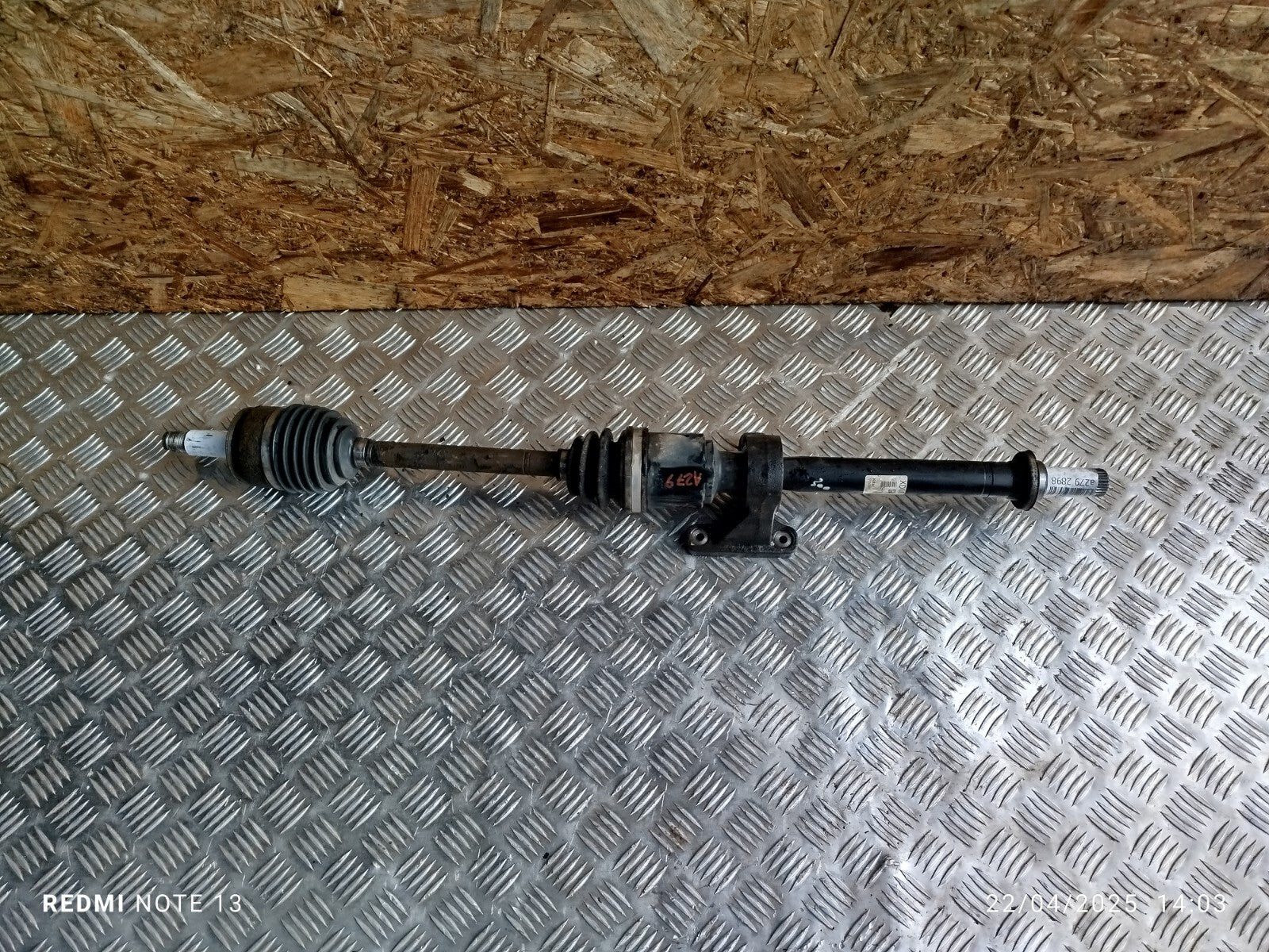 ✅SSANGYONG TIVOLI Elx 1.6 DIESEL 2016 FRONT RIGHT MANUAL DRIVESHAFT 41320-35200 - Image 2