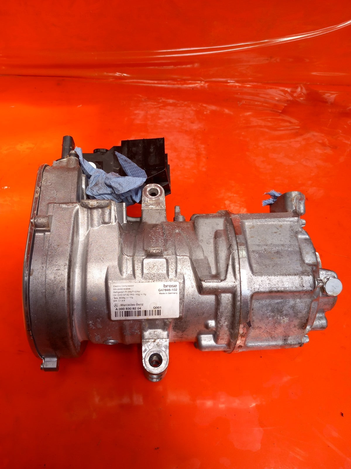 2025 Mercedes GLE W167 AMG Air Condition A/C Pump A0008308204 Warranty A397 - Image 2