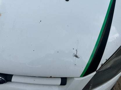 ✅Ford Transit Custom 2.2 Diesel 2014 Bonnet Hood Panel White Scratches A378 - Image 2