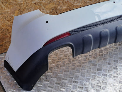 ✅2013 SSANGYONG KORANDO S 2.0 DIESEL REAR BUMPER WHITE + WARRANTY A282 - Image 3