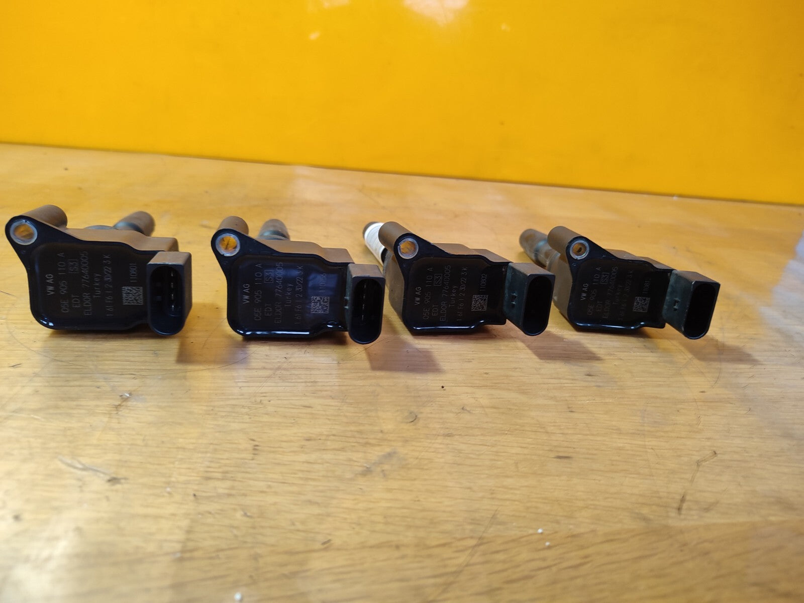 ✅VW T-ROC LIFE 1.5 PETROL 2022 IGNITION COILS 4x 05E905110A Warranty A192 - Image 8
