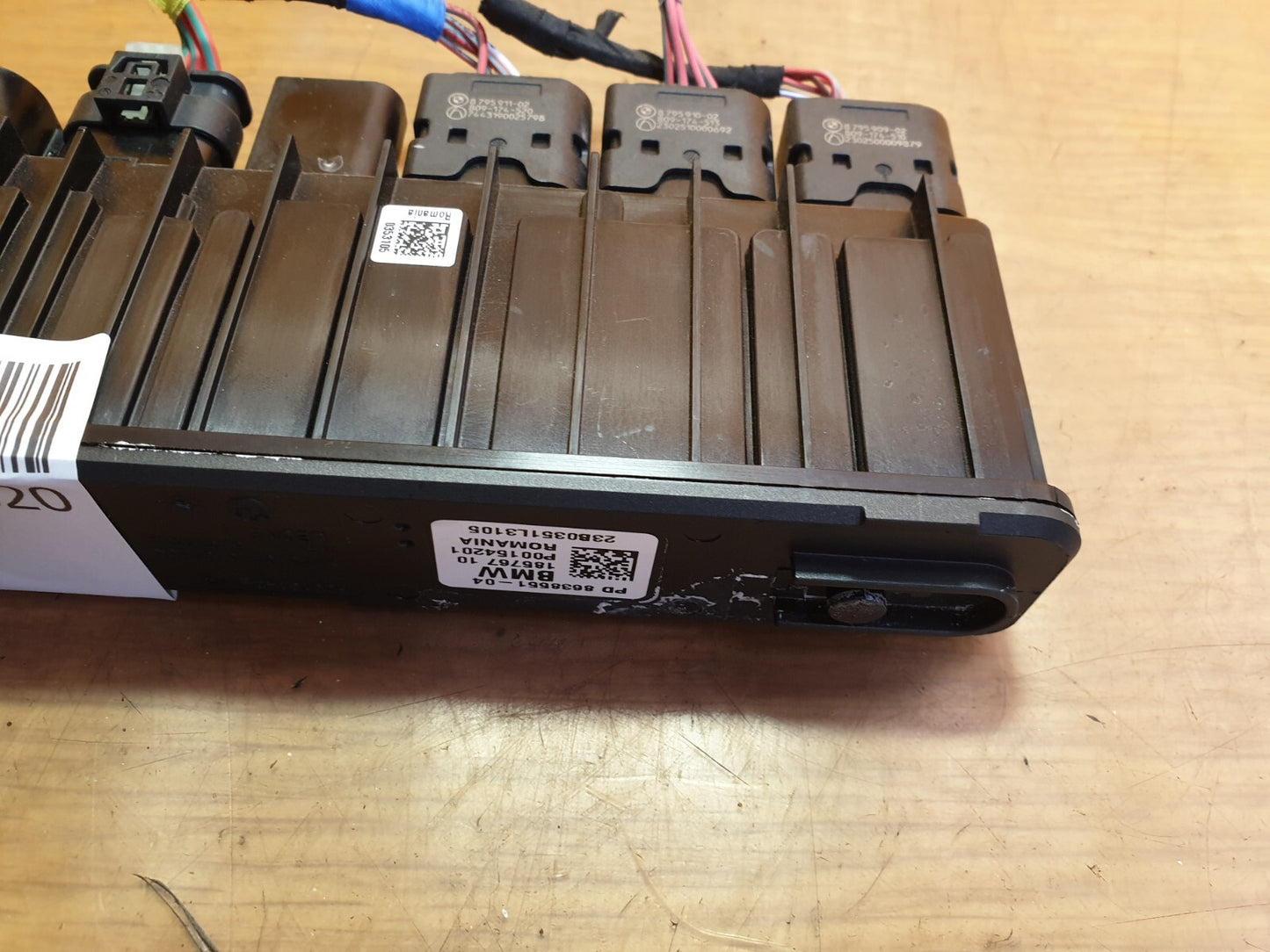 ✅2023 BMW Z4 G29 SDRIVE20i 2.0P POWER SUPPLY MODULE UNIT ECU 8638551 + WARRANTY - Image 5