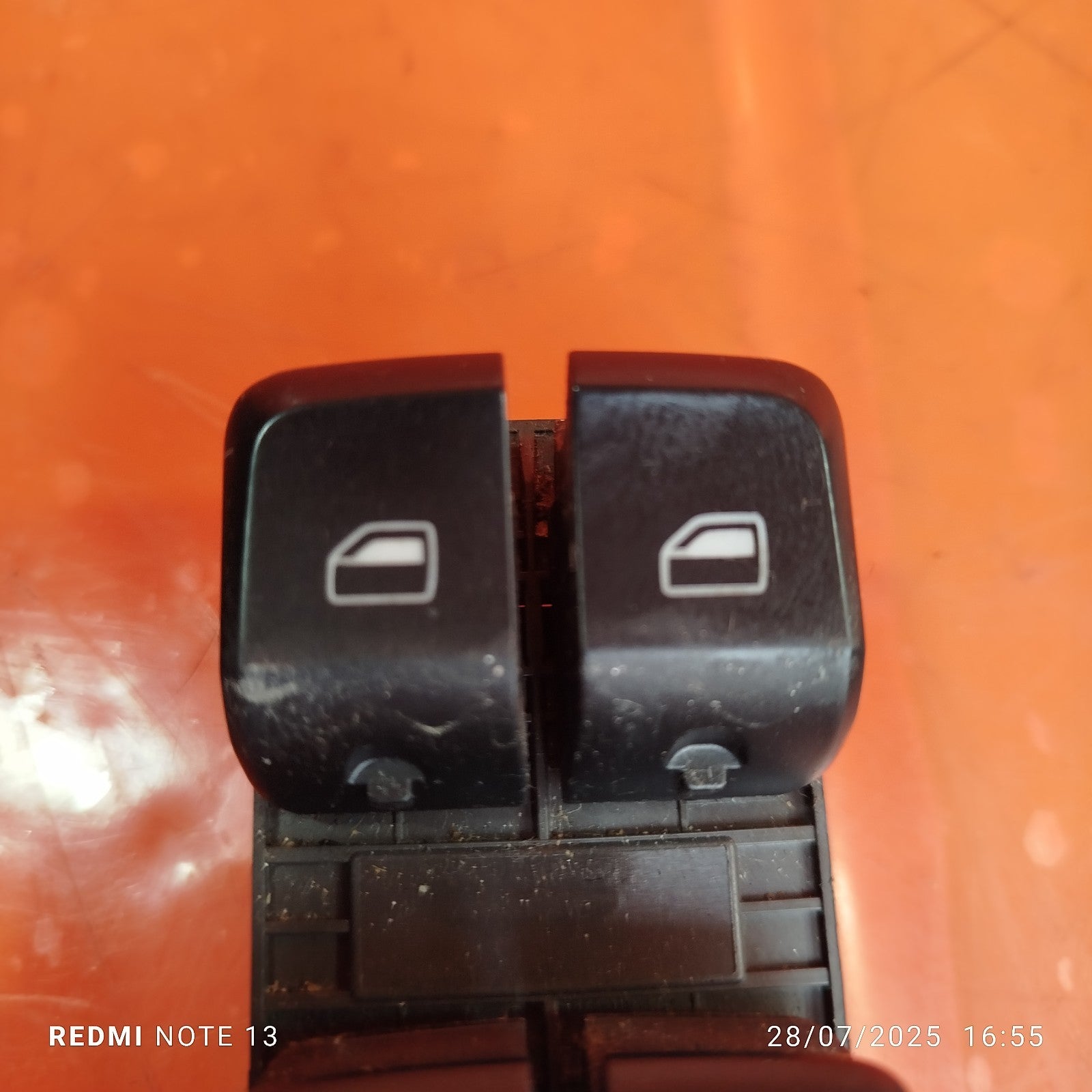 ✅AUDI Q5 S LINE 2.0 DIESEL 2012 FRONT RIGHT WINDOW REGULATOR SWITCH 8K0959851D - Image 5