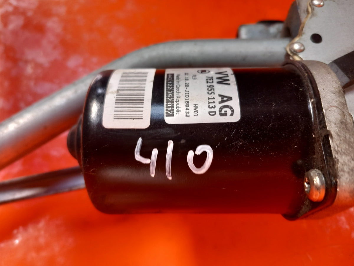 VW Transporter T30 2.0 Diesel 2021 Front Wiper Motor and Linkage 7E2955023C A410 - Image 12
