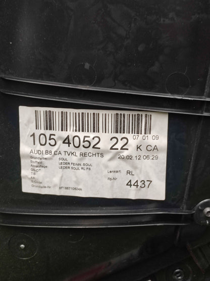 AUDI A5 CABRIO S LINE 2.0 DIESEL 2012 RIGHT DOOR CARD Warranty A218 - Image 4