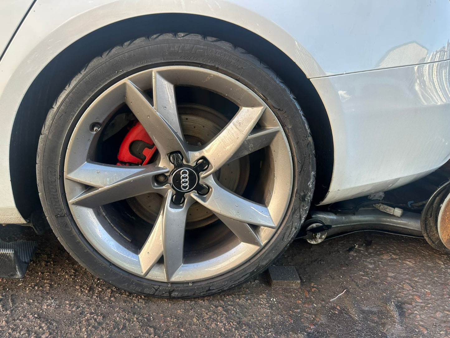 ✅2012 AUDI A4 B8 2.0D ALLOY WHEEL WITH TYRE 255/35 R19 + WARRANTY A323 - Image 1