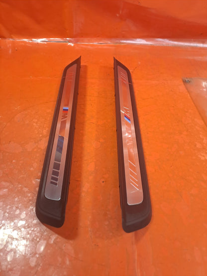 ✅2021 BMW 3 SERIES G20 M SPORT FRONT DOOR SILL COVER TRIMS PAIR 8079739 A357 - Image 6