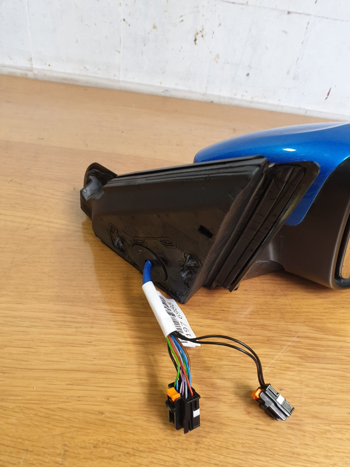 ✅2020 PEUGEOT 208 ALLURE EV FRONT RIGHT WING MIRROR BLUE + WARRANTY A197 - Image 6