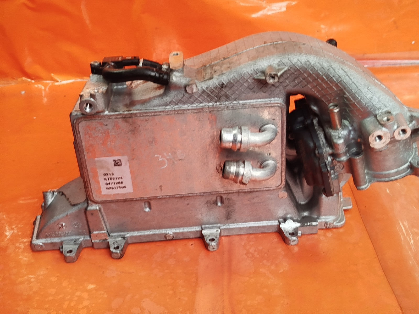 ✅VW GOLF R-LINE MK8 2.0 DIESEL 2020 DSRB INTAKE INLET MANIFOLD /CHARGE COOLER - Image 9
