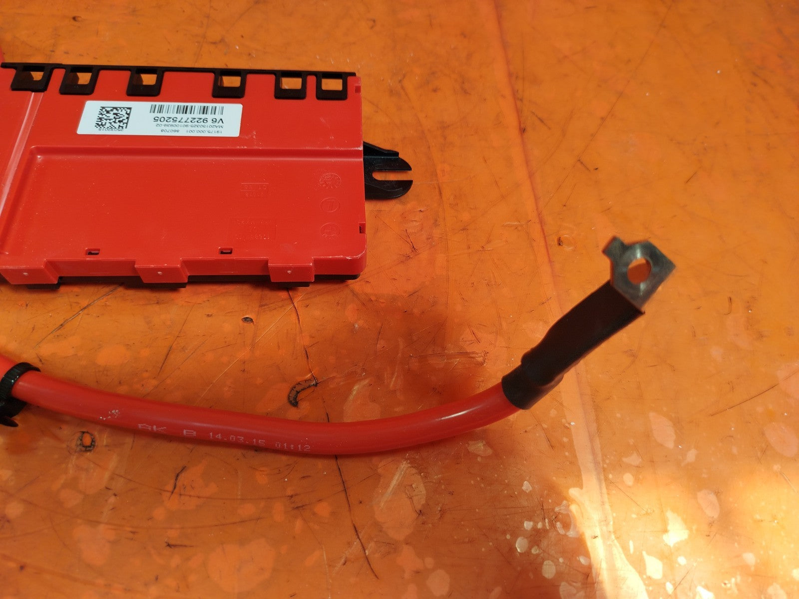 ✅2015 BMW 1 SERIES F21 M SPORT POSITIVE BATTERY TERMINAL CABLE 9227752 +WARRANTY - Image 4