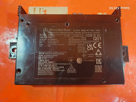 ✅MERCEDES A180 SPORT 1.3 PETROL 2025 EMERGENCY CONTROL MODULE A2579008700 A311 - Image 2