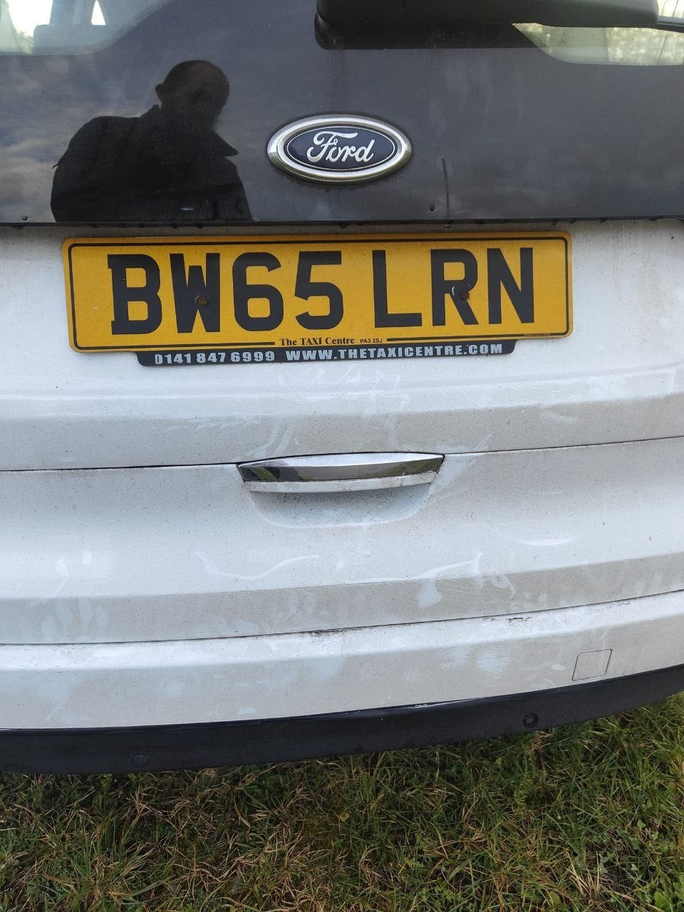 ✅FORD GALAXY ZETEC 2.0 DIESEL 2019 TAILGATE BARE WHITE Warranty A345 - Image 7